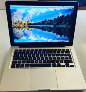 An opened laptop